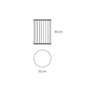 Sgabello contenitore multiuso