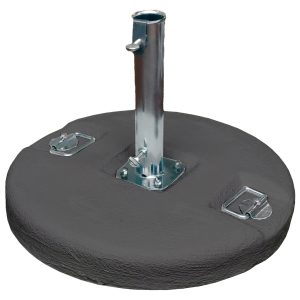 Base cemento con maniglie 50Kg Tubo Ø 55 Mm