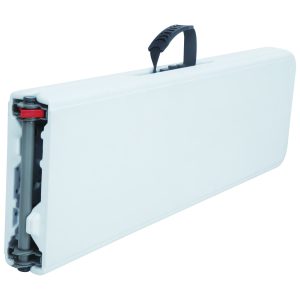 Panca Pieghevole Catering - Piano In Polietilene Alta Densità - 183 X 28 Cm - Tubo 19 Mm X 1 Mm