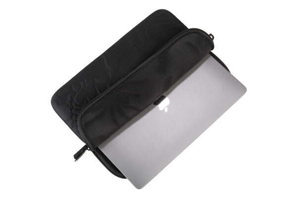 Mobilis Custodia In Neoprene Per Laptop 12,5-14'' - Protettiva Per PC/Notebook/Ultrabook, Compatibile MacBook Air/Pro 13,3'', Colore Nero/Grigio