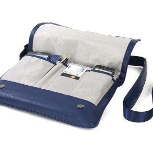 Borsa in vera pelle per Ultrabook, Ipad e tablet fino a 11"