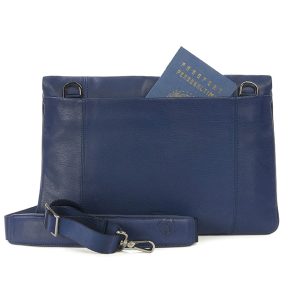 Borsa in vera pelle per Ultrabook, Ipad e tablet fino a 11"
