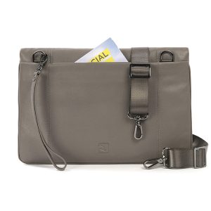 Borsa in vera pelle per Ultrabook, Ipad e tablet fino a 11"