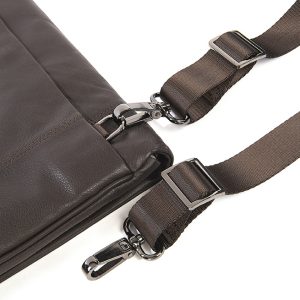 Borsa in vera pelle per Ultrabook, Ipad e tablet fino a 11"