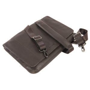 Borsa in vera pelle per Ultrabook, Ipad e tablet fino a 11"