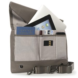 Borsa in vera pelle per Ultrabook, Ipad e tablet fino a 11"