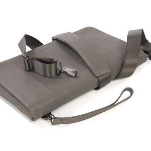 Borsa in vera pelle per Ultrabook, Ipad e tablet fino a 11"