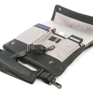 Borsa in vera pelle per Ultrabook, Ipad e tablet fino a 11"