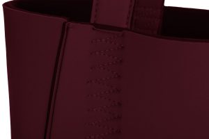 Shopper in neoprene Bordeaux