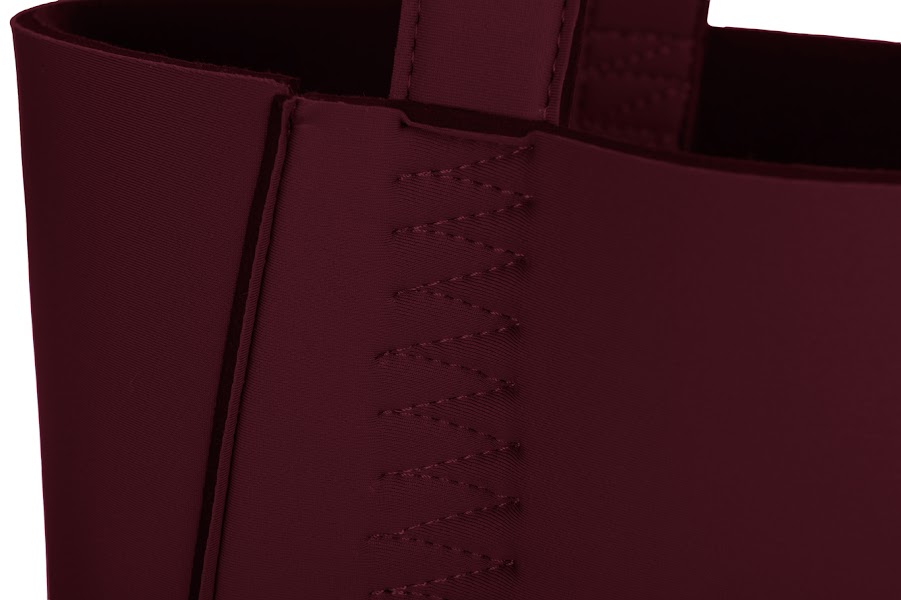Shopper in neoprene Bordeaux - immagine 5