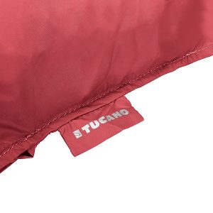 Shopper pieghevole in nylon , color rosso