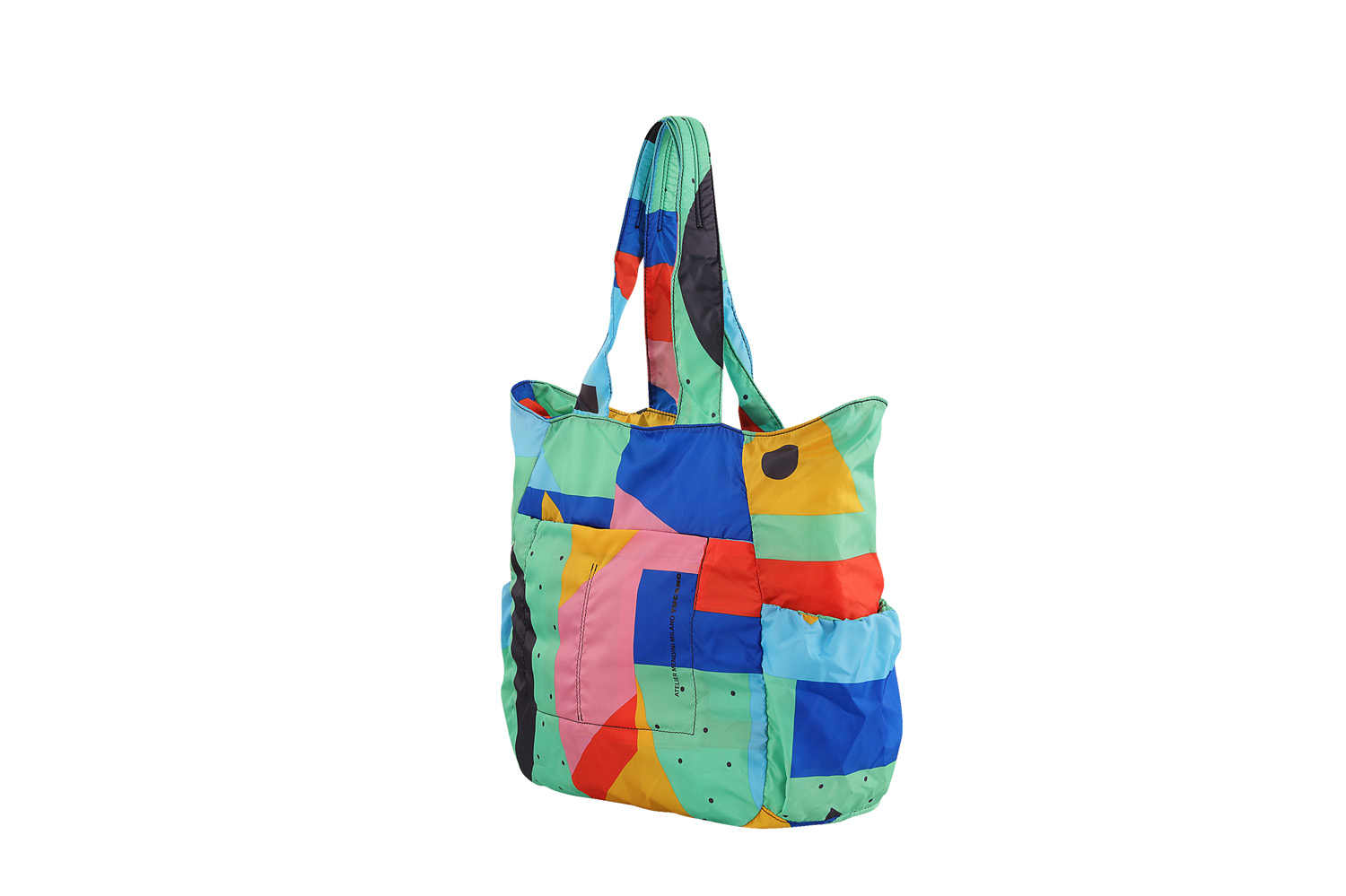 Shopper ripiegabile super leggera multicolore Tucano - immagine 2