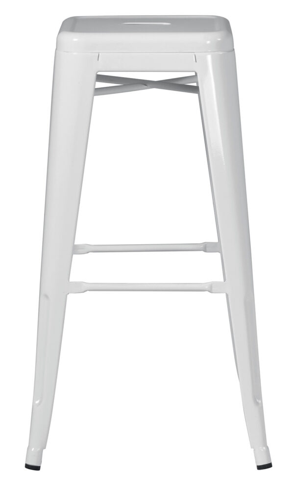 Sgabello Impilabile Lamiera  4 Pz