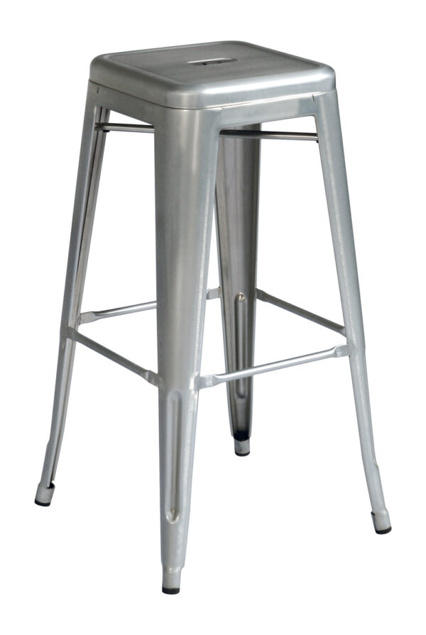 Sgabello Impilabile Lamiera  4 Pz