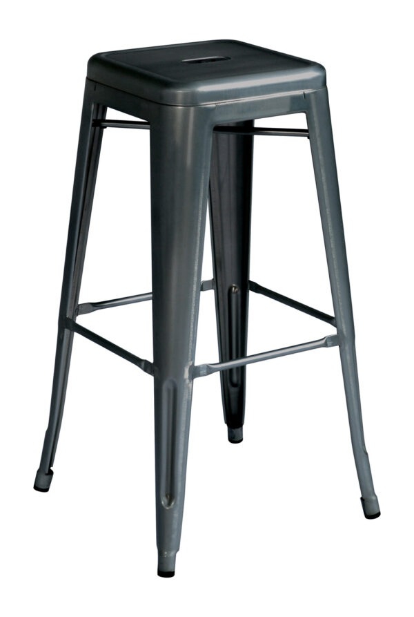 Sgabello Impilabile Lamiera  4 Pz