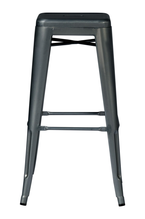 Sgabello Impilabile Lamiera  4 Pz