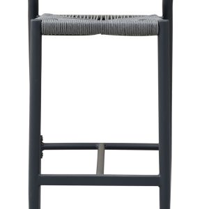 Sgabello Milano Contract In Alluminio E Corda Color / Pz 1