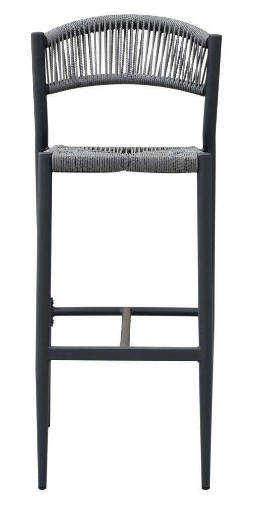 Sgabello Milano Contract In Alluminio  E Corda Color / Pz  1