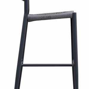 Sgabello Milano Contract In Alluminio E Corda Color / Pz 1