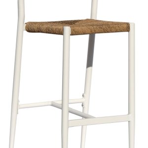 Sgabello Milano Contract In Alluminio E Corda Color / Pz 1