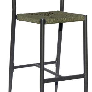 Sgabello Milano Contract In Alluminio E Corda Color / Pz 1