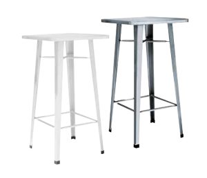 Tavolo Alto 60X60 Lamiera  1 Pz