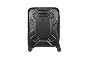 Trolley da viaggio a quattro ruote dal design industriale, chiusura TSA