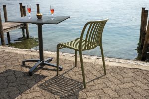 Sedia Trapani In Polipropilene Impilabile  - Consegnata Impilata 1 Pz