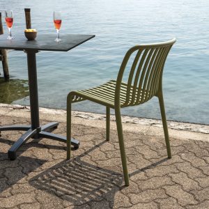 Sedia Trapani In Polipropilene Impilabile  - Consegnata Impilata 1 Pz