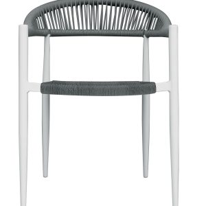 Poltrona Milano In Alluminio Con Corda Sintetica 1 Pz