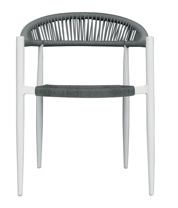 Poltrona Milano In Alluminio  Con Corda Sintetica  1 Pz