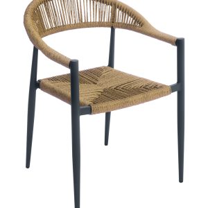 Poltrona Milano In Alluminio Con Corda Sintetica 1 Pz