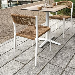 Sedia Milano Contract Senza Braccioli In Alluminio / Pz 1