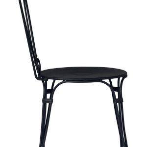 Sedia Stresa - Ferro Nero - Impilabile 1 Pz