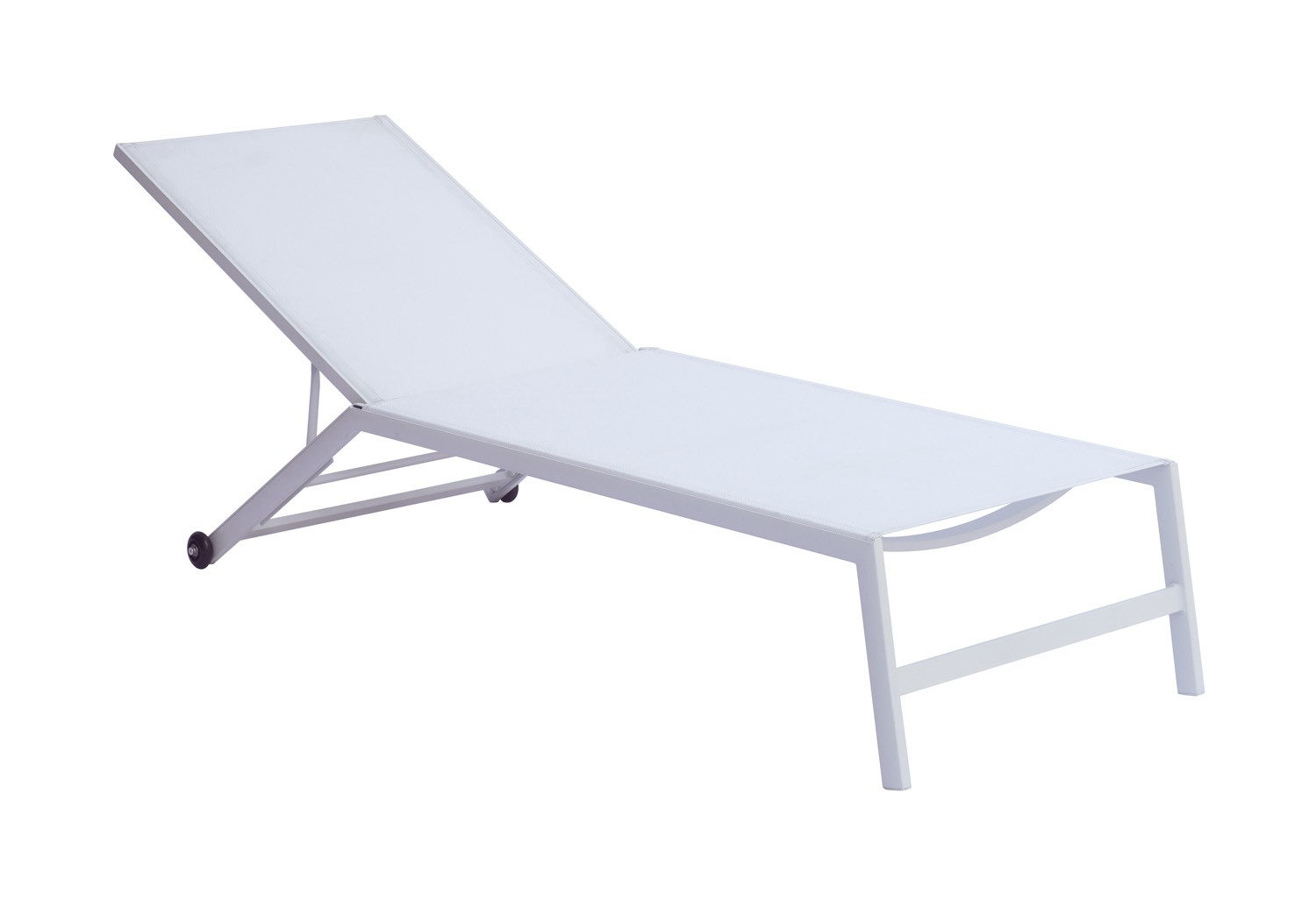 Lettino Impilabile In Alluminio Con Ruote 1 Pz - immagine 5