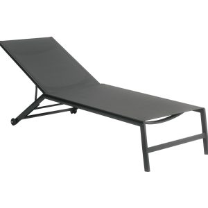 Lettino Impilabile  In Alluminio Con Ruote  1 Pz