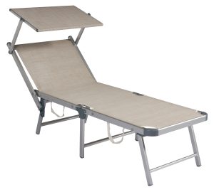 Lettino Mare Pieghevole C/Tett Alu 1,1/Text 750  2 Pz