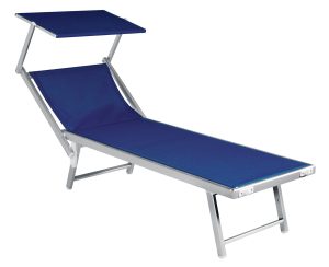 Lettino Mare C/Tett Alu 1,1/Text 750  2 Pz