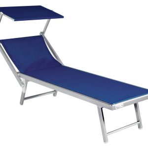 Lettino Mare C/Tett Alu 1,1/Text 750  2 Pz