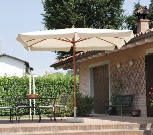 Ombrellone 3X4 palo in legno standard Greenwood