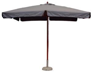 Ombrellone 3X3 in legno De Lux Greenwood