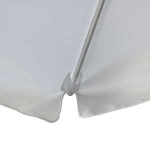 Ombrellone  Nevada 3X2 Fusto Bianco - Manovella - Telo Bianco 1 Pz