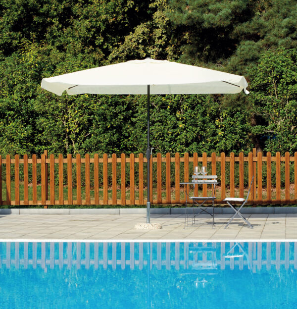 Ombrellone Nevada 3X2 Fusto Antracite Manov Poli Ecru' 1 Pz