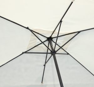 Ombrellone Nevada 3X2 Fusto Antracite Manov Poli Ecru' 1 Pz