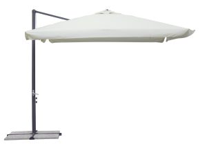 Ombrellone Florida 3X3 Palo Lat. Antracite Poli Ecru' 1 Pz