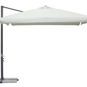 Ombrellone Florida 3X3 Palo Lat. Antracite Poli Ecru' 1 Pz