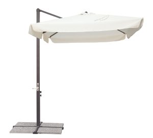 Ombrellone Florida 3X2 Palo Lat. Antracite Poli Ecru' 1 Pz