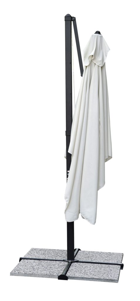 Ombrellone Florida 3X2 Palo Lat. Antracite Poli Ecru' 1 Pz