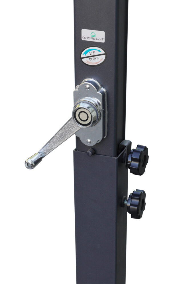 Ombrellone Florida 3X2 Palo Lat. Antracite Poli Ecru' 1 Pz