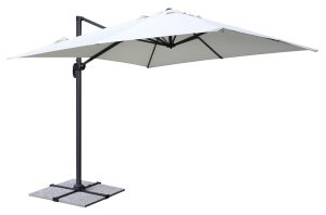 Ombrellone California 3X3 Palo Laterale con maniglia Greenwood